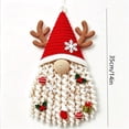 thumbnail image 3 of Crochet Kit for Beginners with Yarn and Hooks for Holiday Wall Hanging Ornaments 6 Styles, 3 of 5
