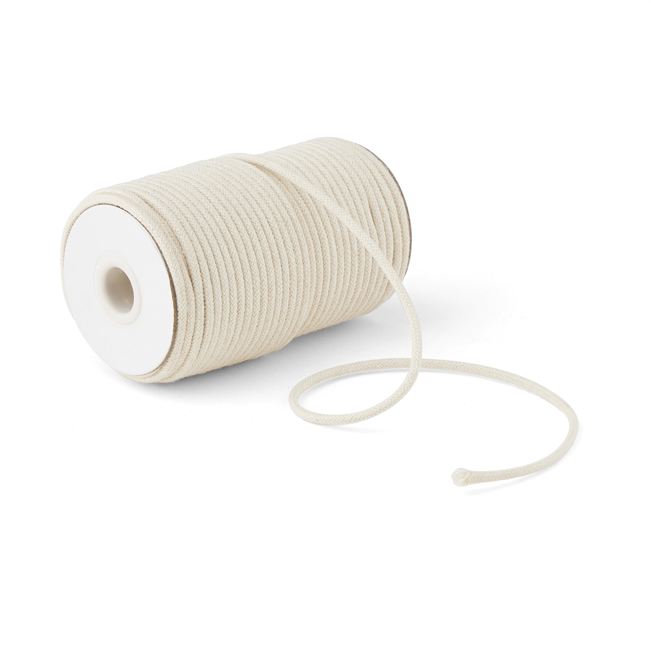 8 Pack: 4mm Natural Cotton Macrame Cord by Bead Landing