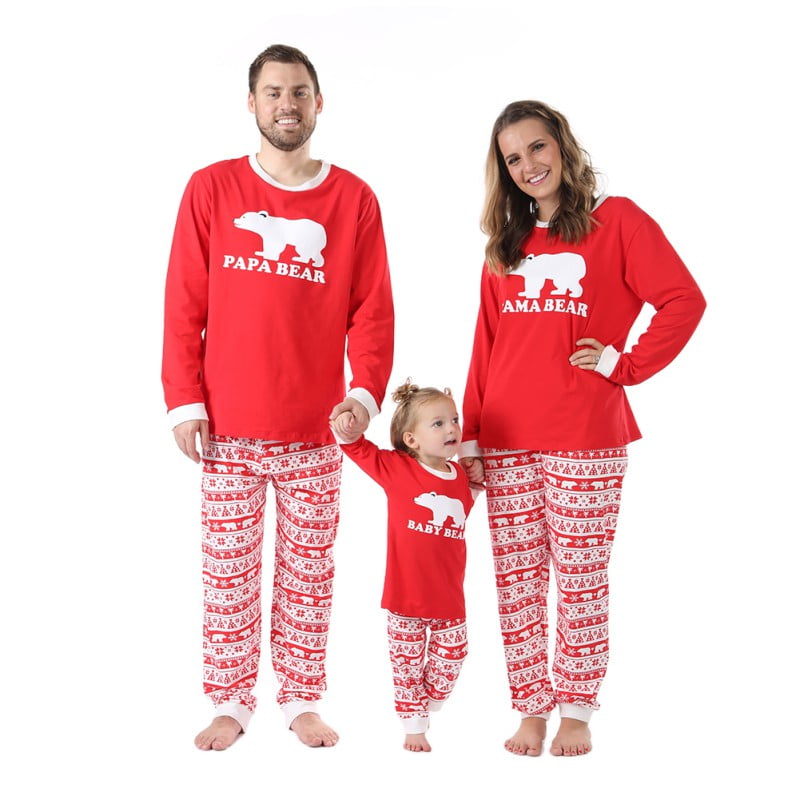 Funcee Matching Family Pajamas Sets Christmas Parent-child Sleepwear ...
