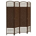 thumbnail image 1 of HOMCOM Cloison Pliante de 5,6 Pi, Paravent Autoportant pour Chambre, 1 of 10