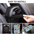 thumbnail image 6 of Bingfone Car Four-Season Universal Armrest Box Mat,Car Armrest Seat Cover Center Console Mat-Monkeys Swinging from Palms, 6 of 7