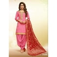 thumbnail image 2 of Wedding Wear Pakistani Designer Salwar Kameez Suits Indian Punjabi Patiala Outfits ( Pink, XXL - 46 ), 2 of 5