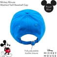 thumbnail image 2 of Disney Mickey Mouse Baseball Hat, One Size, 2 of 7