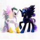 thumbnail image 1 of 2pcs My Little Pony Princess Luna Celestia Set - Shun, 1 of 5