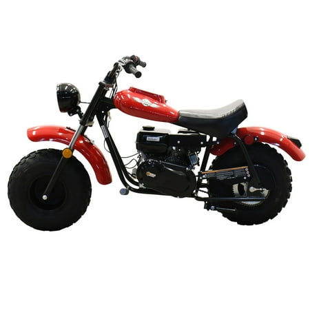 Massimo Motor Mini Bike 200cc 4 Stroke Gasoline 6.4HP Motorcycle (Red)