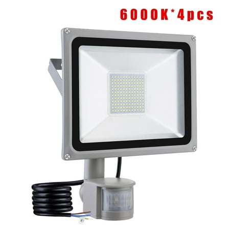 

100W Flood Light Ip65 Waterproof Pir Motion Sensor High Brightness For Outdoor Garden