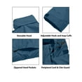 thumbnail image 4 of Men's Waterproof Rain Jacket, Lightweight Windproof for Hiking Travel Blue Mirage Size S, 4 of 6