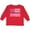Red, variant on Epilepsy Awareness Purple Ribbons and Flag Boys or Girls Long Sleeve Toddler T-Shirt