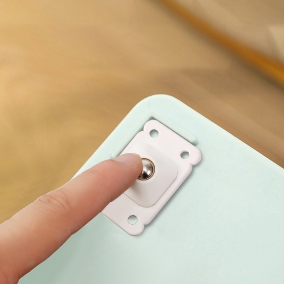 AURARMLET 12Ud Pequeñas Adhesivas Para Cajas Y Contenedores Con Rotación Total