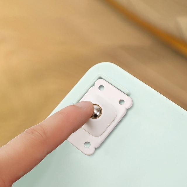 AURARMLET 12Ud Pequeñas Adhesivas Para Cajas Y Contenedores Con Rotación Total