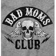 thumbnail image 2 of Bad Moms Club Funny Mothers Day Skull Women's Plus Size Graphic Tee Brisco Brands 2X, 2 of 5