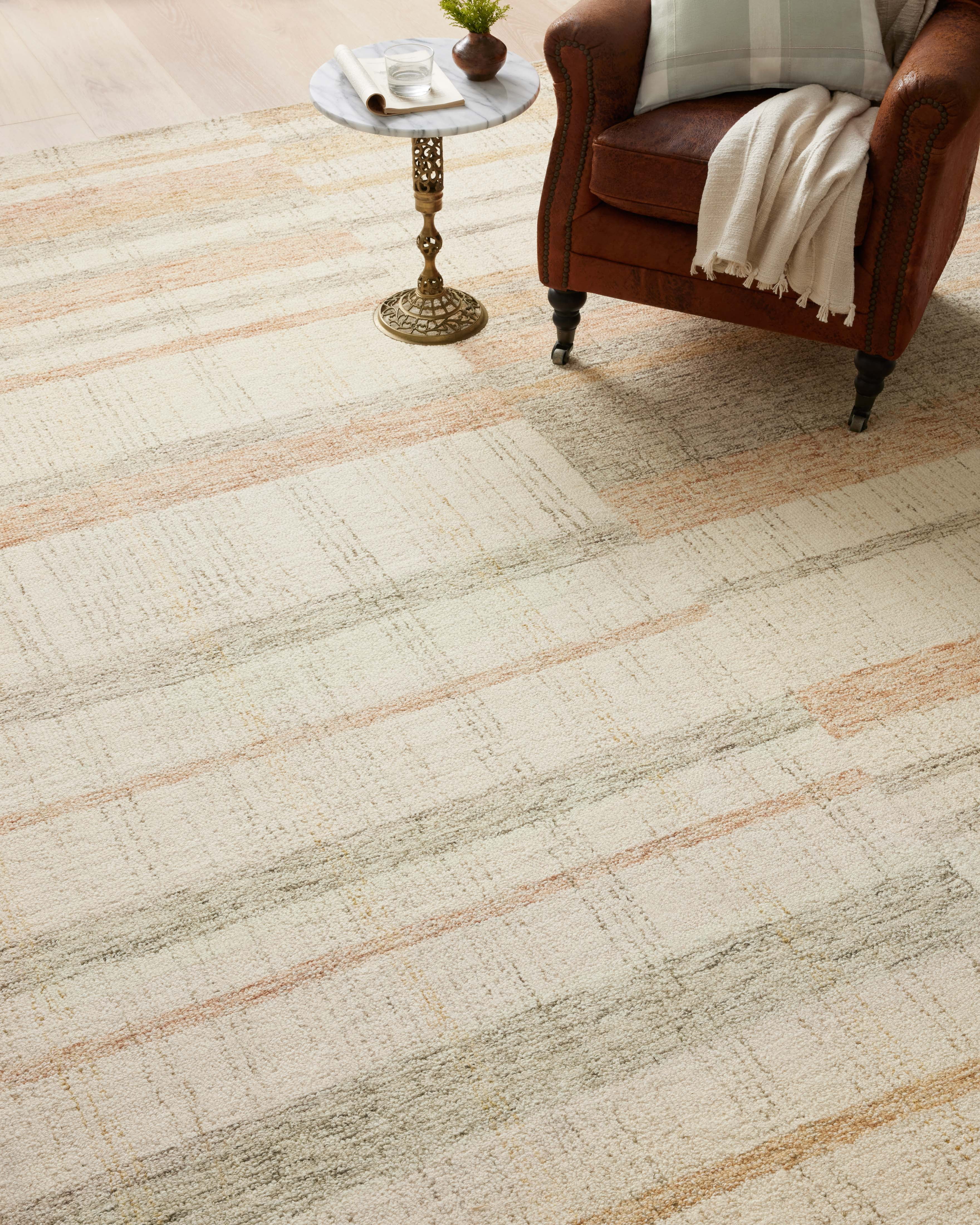 Chris Loves Julia x LoloiChris Natural / Multi 2'-6" x 9'-9" Runner Rug