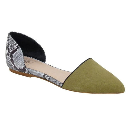 

Dakota Olive Flat Size: 8