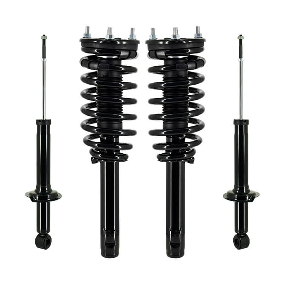 Set 4 Front Quick Complete Strut-Coil Spring-Rear Strut For 2002-2005 Hyundai XG350