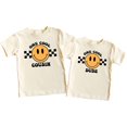 thumbnail image 3 of One Cool Cousin 1st Birthday Matching Family Shirts - Each Saying Sold Individually Natural Shirt 5-6, 3 of 5