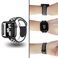 thumbnail image 1 of Correa para Apple Watch compatible con 38mm / 40mm + Case protector de pantalla con Cristal Templado. Estilo Sport, ideal para hacer ejercicio. Mamá Pulpo  Sport con case, 1 of 7
