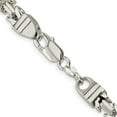 thumbnail image 3 of Auriga 925 Sterling Silver 6 mm Byzantine Chain Necklace for Women 20", 3 of 6