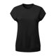 thumbnail image 5 of Camiseta Negra de Manga Larga de Manga Corta de la Mujer Batwing con Bolsillo de Canguro, Top Casual de Lana Suave para el Salón Y el Uso Diario, 5 of 6