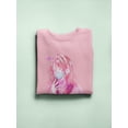thumbnail image 3 of Anime Girl W Face Mask Sweatshirt Women -Image by Shutterstock, Female Medium, 3 of 4