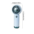 thumbnail image 3 of Rewenti Handheld Fan Outdoor Convenient Small Fan Desktop Small Fan. Usb Charging Fan Equipped with Charging Wires, 3 of 6