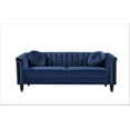 thumbnail image 5 of Uspridefurniture 2-Pieces Velvet Living Room Furniture Set, Dark Blue, 5 of 5