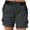 Gray, variant on RYRJJ Women's Cargo Shorts Multi Pockets Casual Summer High Waisted Casual Shorts for Women Trendy Summer Outdoor Hiking Shorts(Beige,S)
