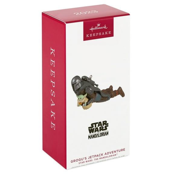 Star Wars: The Mandalorian Grogus Jetpack Adventure, 2023 Keepsake Ornament