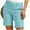 Sky Blue, variant on UAMVSH Chino Shorts for Women Bermuda Summer Casual Knee Length Shorts Trendy Stretchy Pockets Straight Leg Lounge Shorts