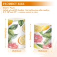 thumbnail image 6 of Yayeee Flameless Candles with Remote Flickering Battery Operated Multi Color Changing, Grapefruit Slices, 6 of 7