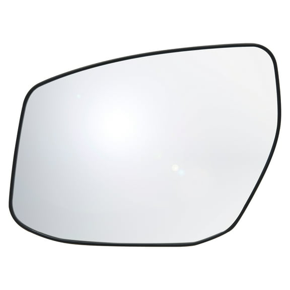 33286 - Fit System Driver Side Heated Mirror Glass w/ backing plate, Nissan Sentra, Altima 13-18, Maxima SV/SL/S 16-18, Maxima Platinum/SR 16-17, w/o Blind Spot & auto dimming, 5" x 6 9/16" x 7 5/8"