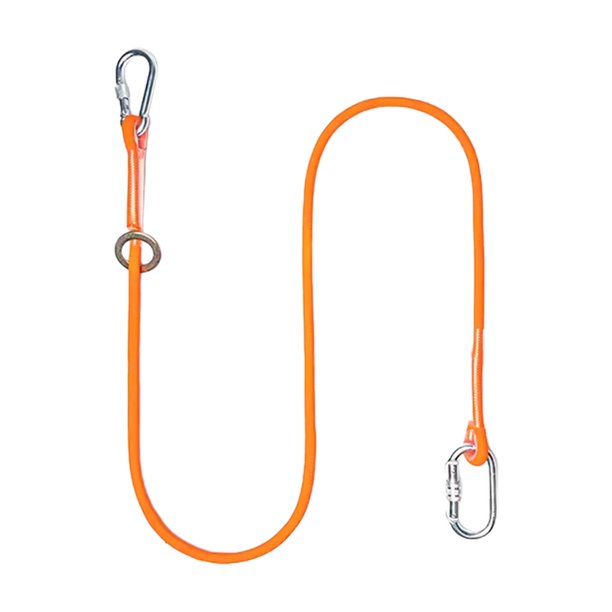 Cinturón de fuerza de trabajo Cuerda de escalada Cuerda de seguridad Cordón de seguridad para servicios de espeleología Registro Estilo A