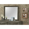 thumbnail image 2 of HomeStock Baroque Bliss Mirror, Low Distortion Glass, Designed to Pair with Matching Dresser, Classic Rectangular Shape for Elegant Bedroom Decor-Color:Gray, 2 of 5