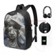thumbnail image 1 of Mochila de viaje Archspire para portátil, resistente al agua, con puerto de carga USB, ideal para la universidad y la escuela, para hombre y mujer., 1 of 5