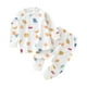thumbnail image 5 of Precioso conjunto de pijama para bebé, ropa transpirable de manga larga para niños pequeños Fruto Alto 66cm, 5 of 8