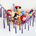thumbnail image 2 of Stuffed Animal Net or Hammock for Flat Wall Mounted Handmade Macrame Toy Display Hanging Plush Toy Net for Stuff Animal Storage, 2 of 6