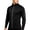 Black, variant on Men's Full Zip Athletic Jacket Quick Dry Long Sleeve Mock Neck Lightweight Breathable Muscle Workout Gym Training Shirts Tops Blue XL