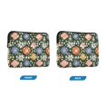 thumbnail image 7 of FORMRS 13-13.3 inch Laptop Sleeve Case Soft Carrying Quilted Computer Bag Cover, Blue Geometric Flowers, 7 of 7