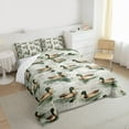 thumbnail image 3 of Feelyou Animal Kids Full Size Comforter Sets, Woodland Wildlife Duck Bedding Sets, 3pcs, 3 of 8