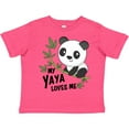thumbnail image 3 of Inktastic My Yaya Loves Me- cute panda Boys or Girls Toddler T-Shirt, 3 of 5