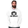 thumbnail image 5 of Oh Snap Shot Photography Photographer Hoodie Sweatshirt Women Men Brisco Brands M, 5 of 6