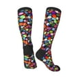 thumbnail image 4 of Balery Easter Eggs2 Printed Novelty Socks Men's Women's Crew Socks Sports Socks Knee High Socks Cotton Socks Quirky and Cool Socks, 4 of 9