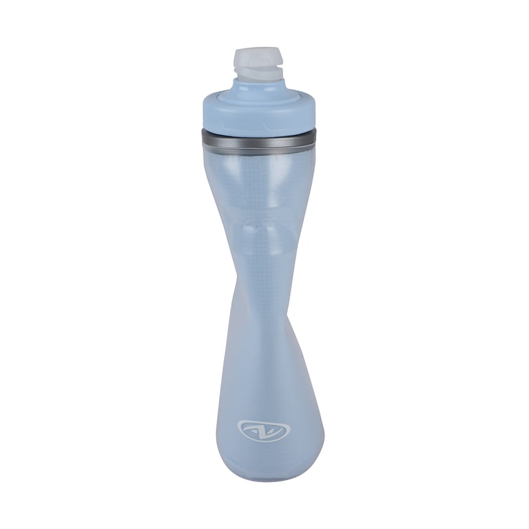 Athletic Works 24 oz Plastic Squeeze Bottle Skyline Blue Sport Cap