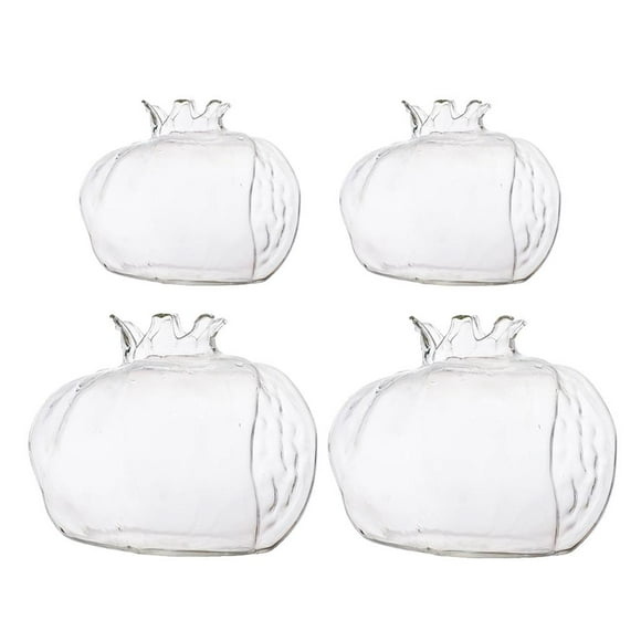 4 Piezas Florero de de Maceta Artesanal Flor Hidropónica Artesanía
