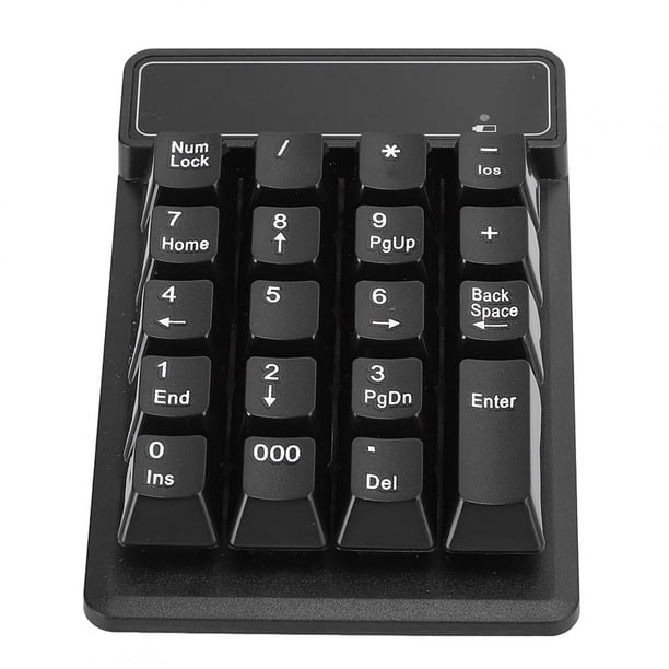 Teclado inalámbrico Bluetooth, 19 teclas Teclado numérico Bluetooth Teclado numérico Bluetooth Teclado numérico Bluetooth Altamente versátil