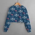 thumbnail image 2 of Nouveau Chandail Court à Capuchon Imprimé pour Filles Hello Kitty d'Automne et d'Hiver, Décontracté, Dessin Animé, Vêtements pour Enfants, Haut Confortable HOEMLIN, 2 of 7