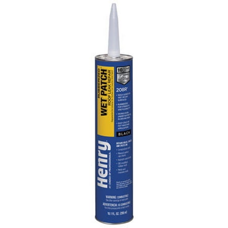 - HENRY HE208R104 10.1 oz. Black Roof Leak Repair