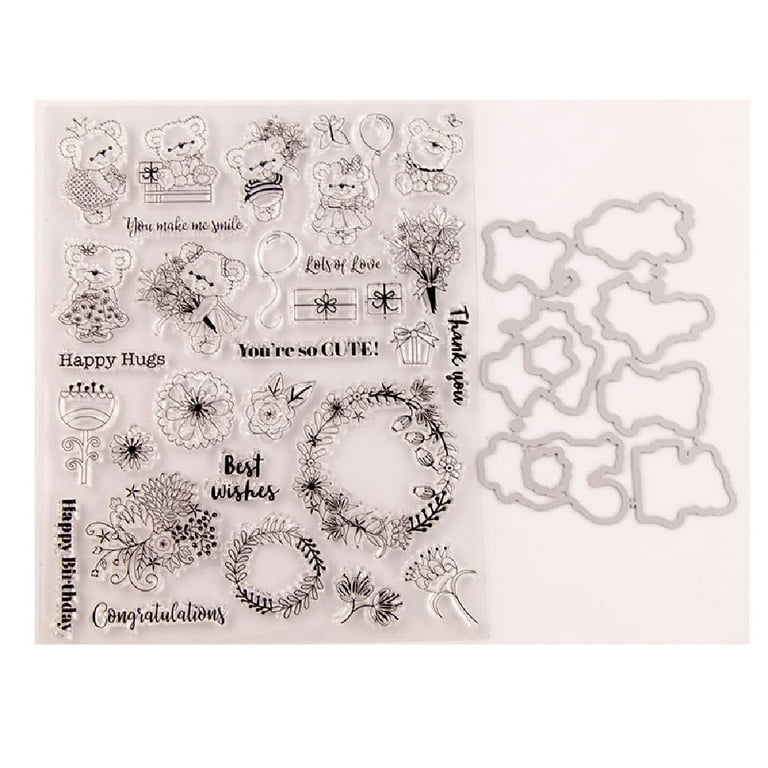 Flower Bookmark Metal Cutting Dies Stencil Scrapbooking Diy Album Stamp  Emboss