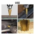 thumbnail image 4 of 4-12mm HSS Straight Groove Step Drill Bit, 4 of 5