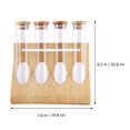 thumbnail image 4 of AMERTEER 1 Set Coffee Beans Tea Display Rack Storage Rack Test Tube Clear Glass Bottle, 4 of 6