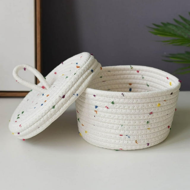 tejida de portátil Cesto de ropa con tapa Bolsa de almacenamiento de ropa a para Juguetes salón , medio Soledad Cesta de misceláneas